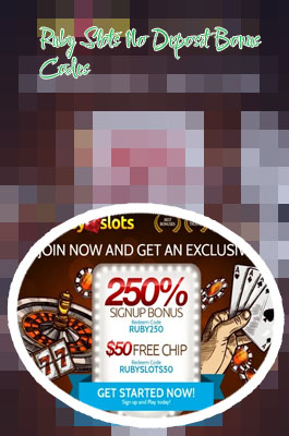 Free bonus codes for ruby slots