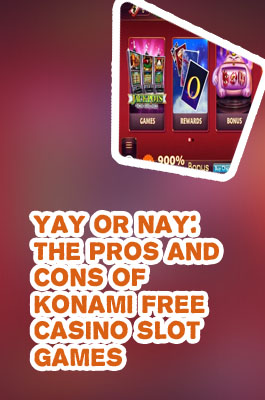Konami free casino slot games