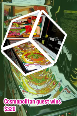 Pinball slot machine